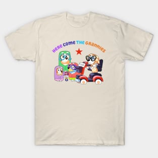 Bluey grannies here come super gigi T-Shirt